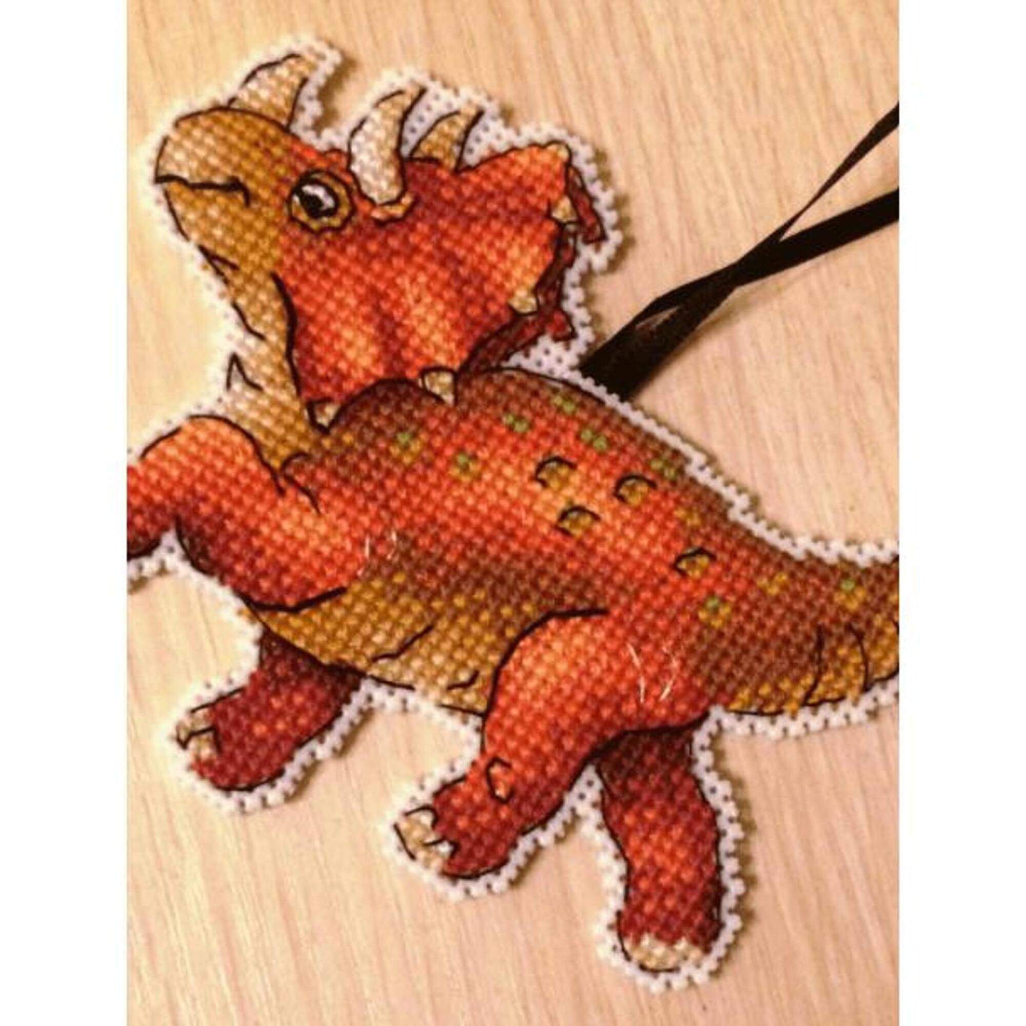 MP Studia Triceratops Cross Stitch Kit
